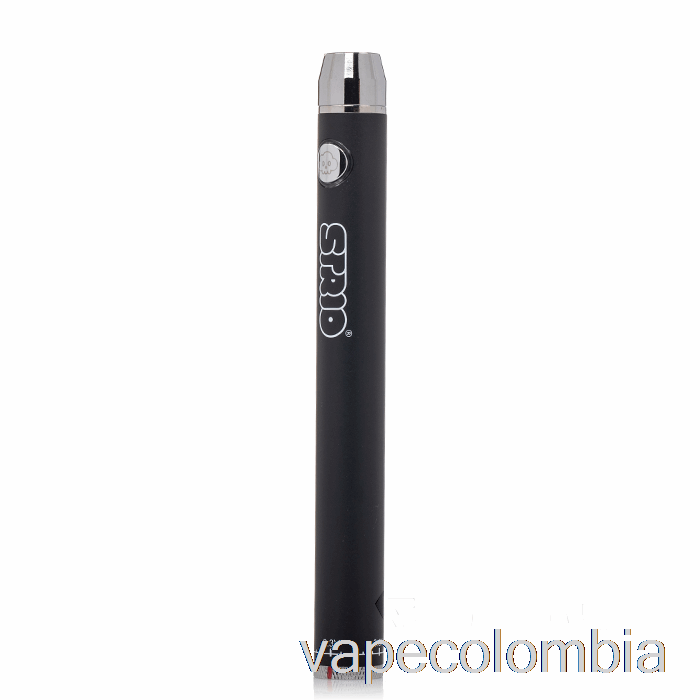 Vape Recargable Strio Bottom Twist 510 Batería Negro Mate